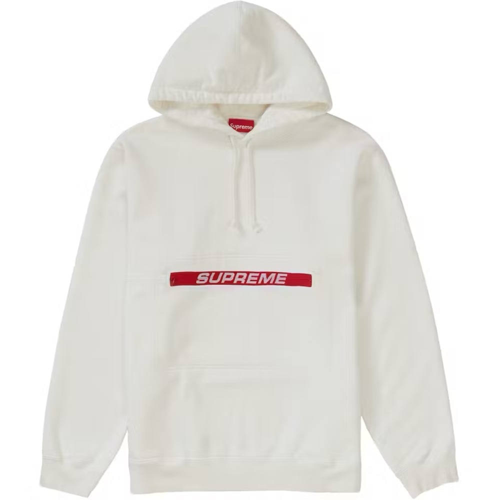 Supreme Zip Pouch Hooded Sweatshirt